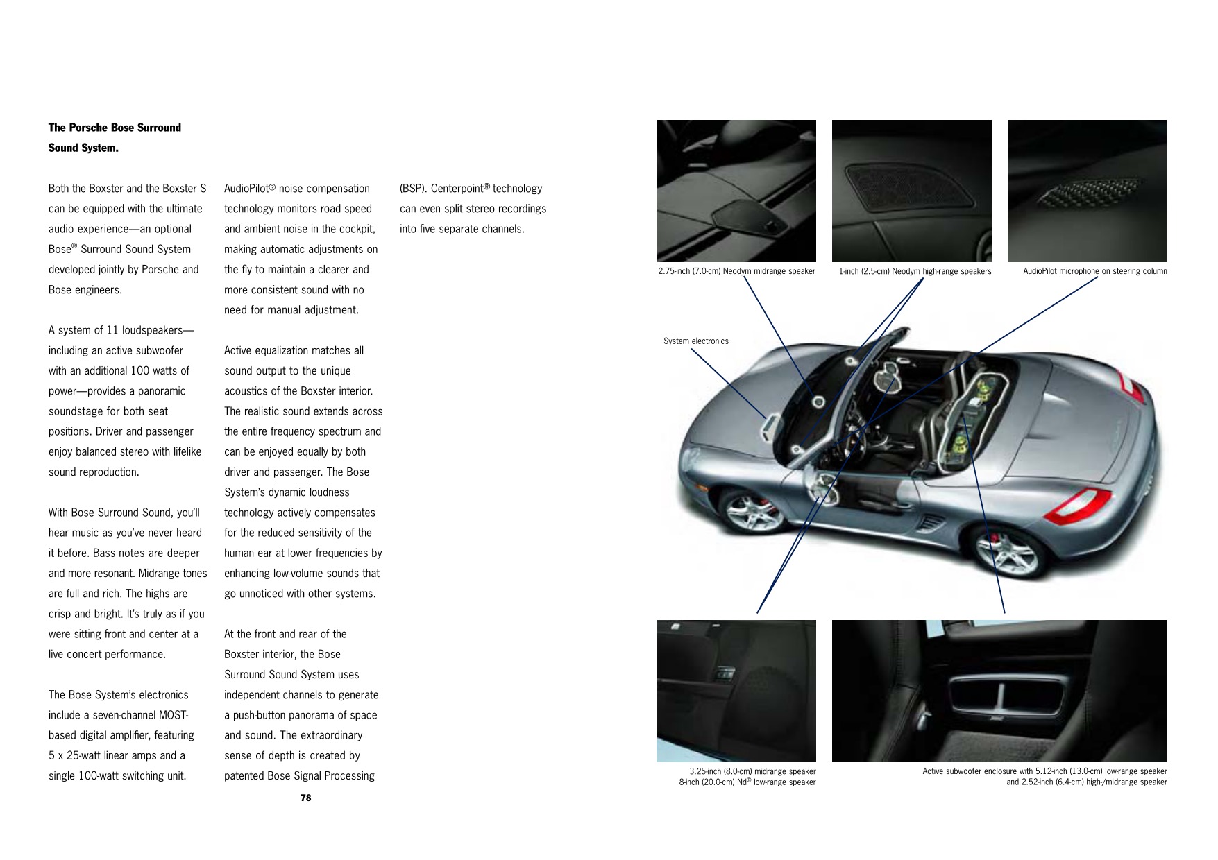 2007 Porsche Boxster Brochure Page 6